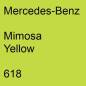 Preview: Mercedes-Benz, Mimosa Yellow, 618.